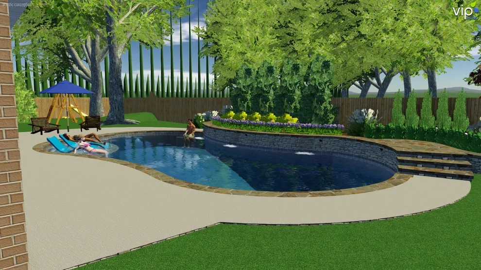 Three-Dimensional Designs by Covenant Pool And Landscape - Photo 5