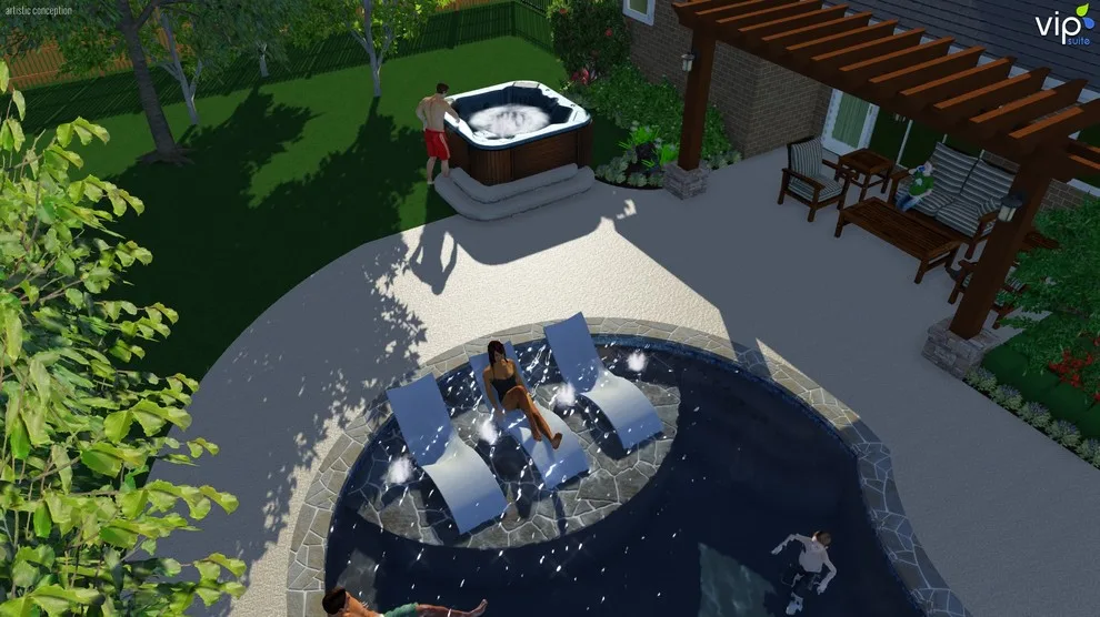Three-Dimensional Designs by Covenant Pool And Landscape - Photo 21