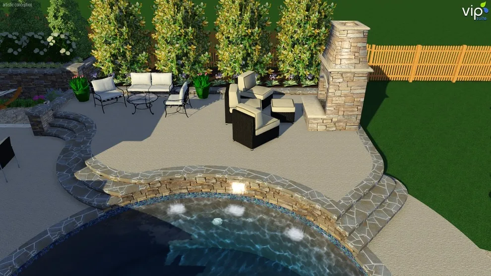 Three-Dimensional Designs by Covenant Pool And Landscape - Photo 20