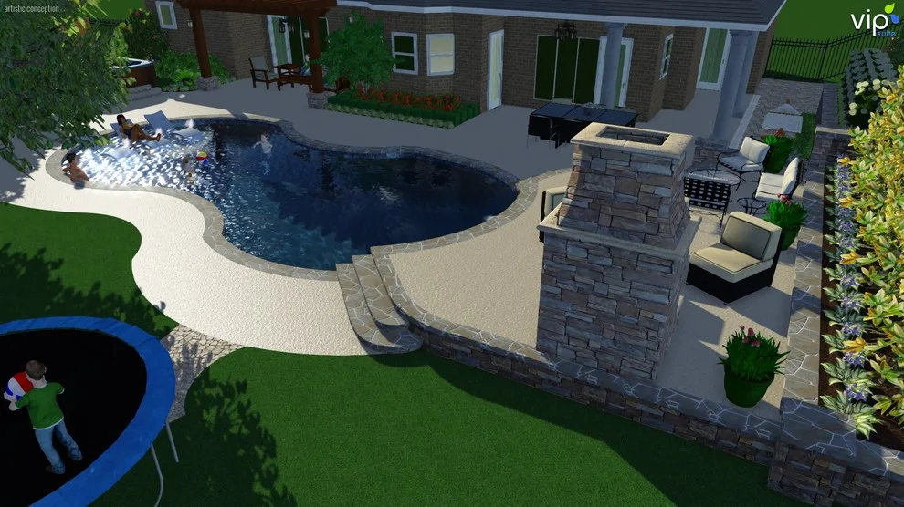 Three-Dimensional Designs by Covenant Pool And Landscape - Photo 8