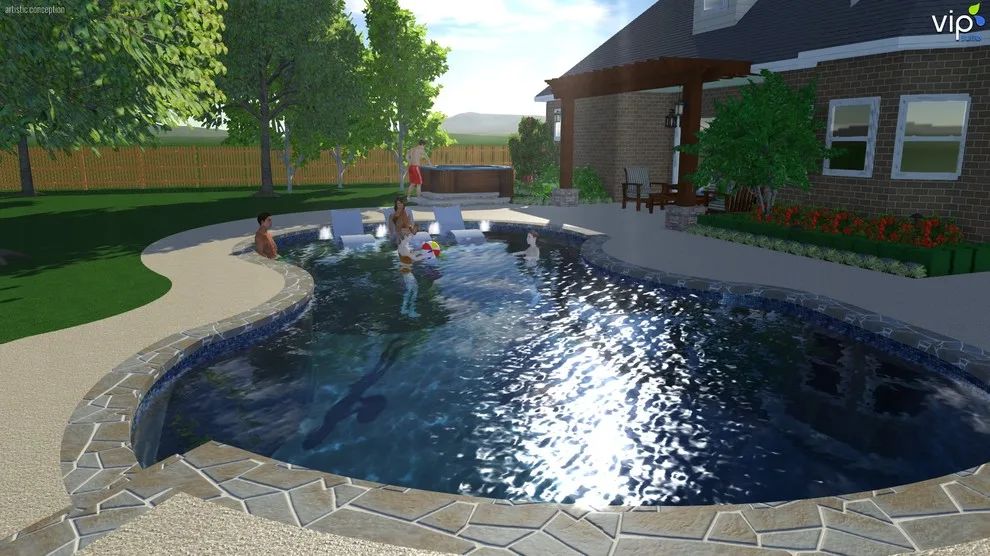 Three-Dimensional Designs by Covenant Pool And Landscape - Photo 27