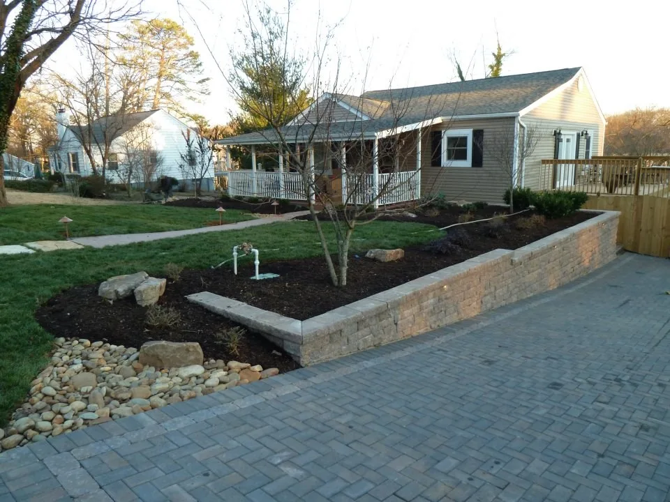 Creative Stone Patio by Wildwood Land Design - Photo 2