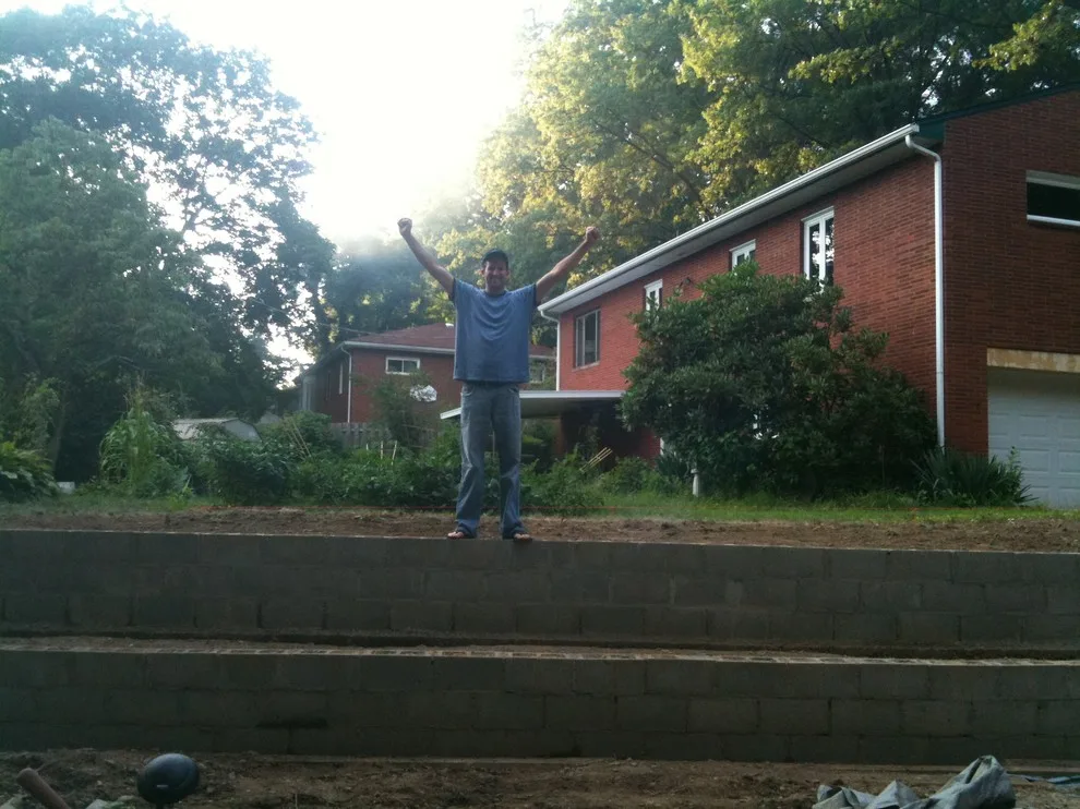 Petanque Court Backwall - Phase 2 by Paoke Stoneworks - Photo 155
