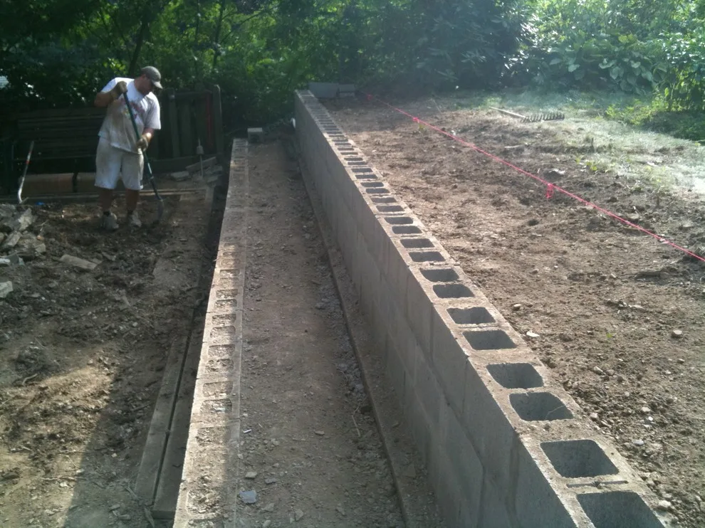 Petanque Court Backwall - Phase 2 by Paoke Stoneworks - Photo 143