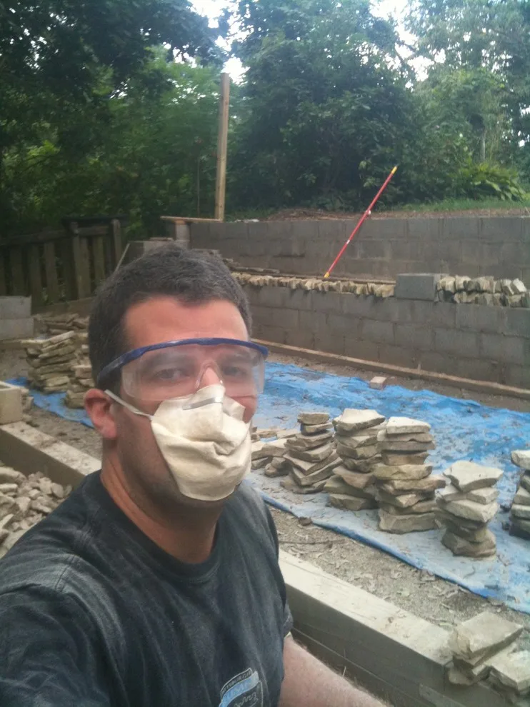Petanque Court Backwall - Phase 2 by Paoke Stoneworks - Photo 49