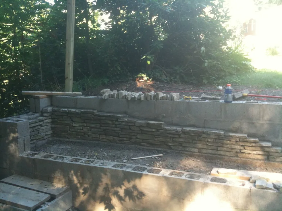 Petanque Court Backwall - Phase 2 by Paoke Stoneworks - Photo 65