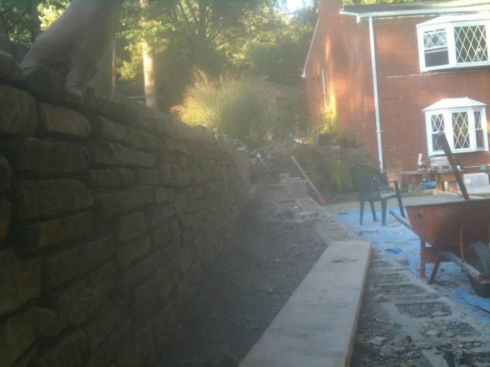 Petanque Court Backwall - Phase 2 by Paoke Stoneworks - Photo 38