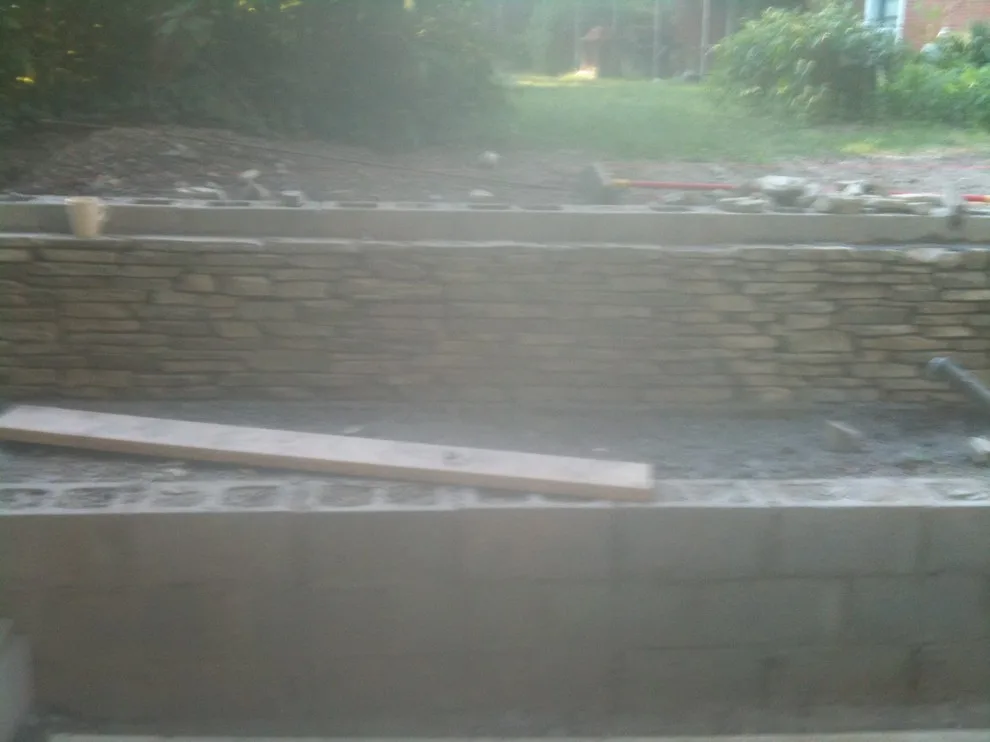 Petanque Court Backwall - Phase 2 by Paoke Stoneworks - Photo 45