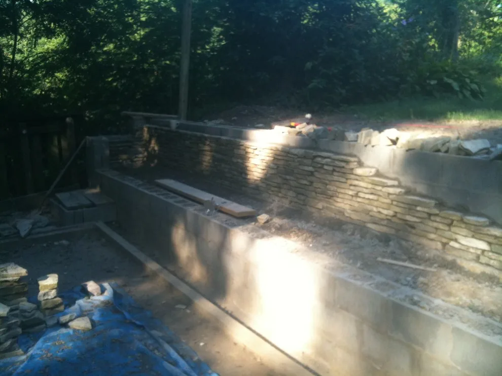 Petanque Court Backwall - Phase 2 by Paoke Stoneworks - Photo 40