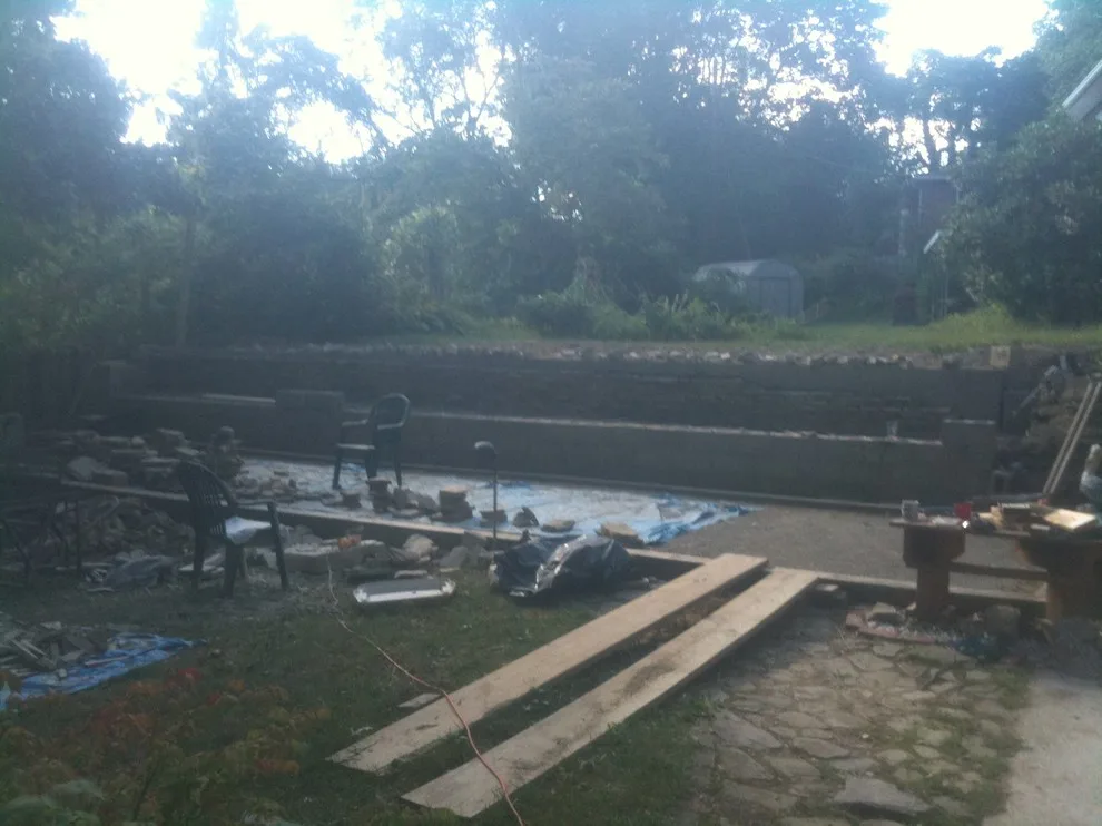 Petanque Court Backwall - Phase 2 by Paoke Stoneworks - Photo 116