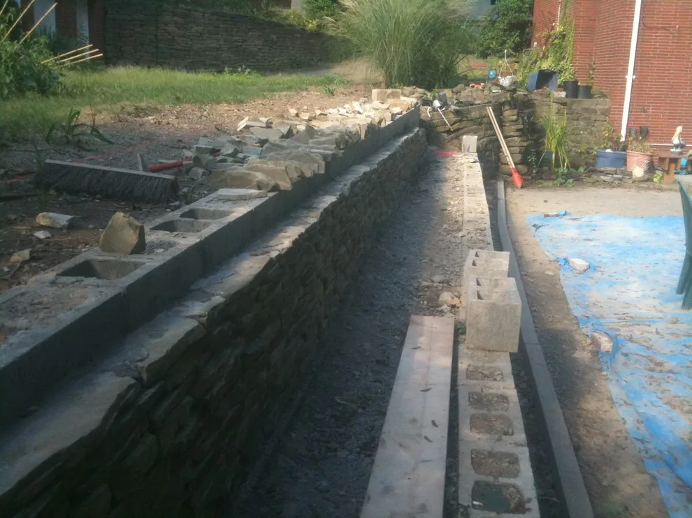 Petanque Court Backwall - Phase 2 by Paoke Stoneworks - Photo 97