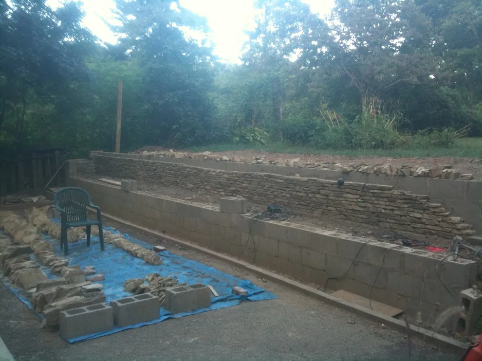 Petanque Court Backwall - Phase 2 by Paoke Stoneworks - Photo 144