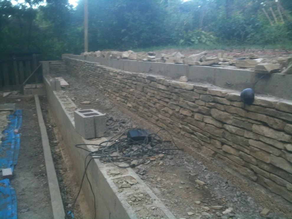 Petanque Court Backwall - Phase 2 by Paoke Stoneworks - Photo 54
