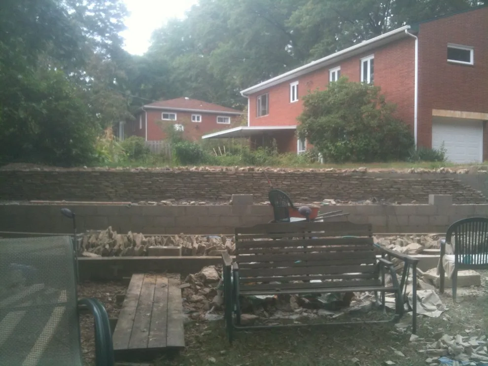 Petanque Court Backwall - Phase 2 by Paoke Stoneworks - Photo 58