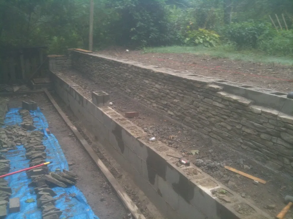 Petanque Court Backwall - Phase 2 by Paoke Stoneworks - Photo 71