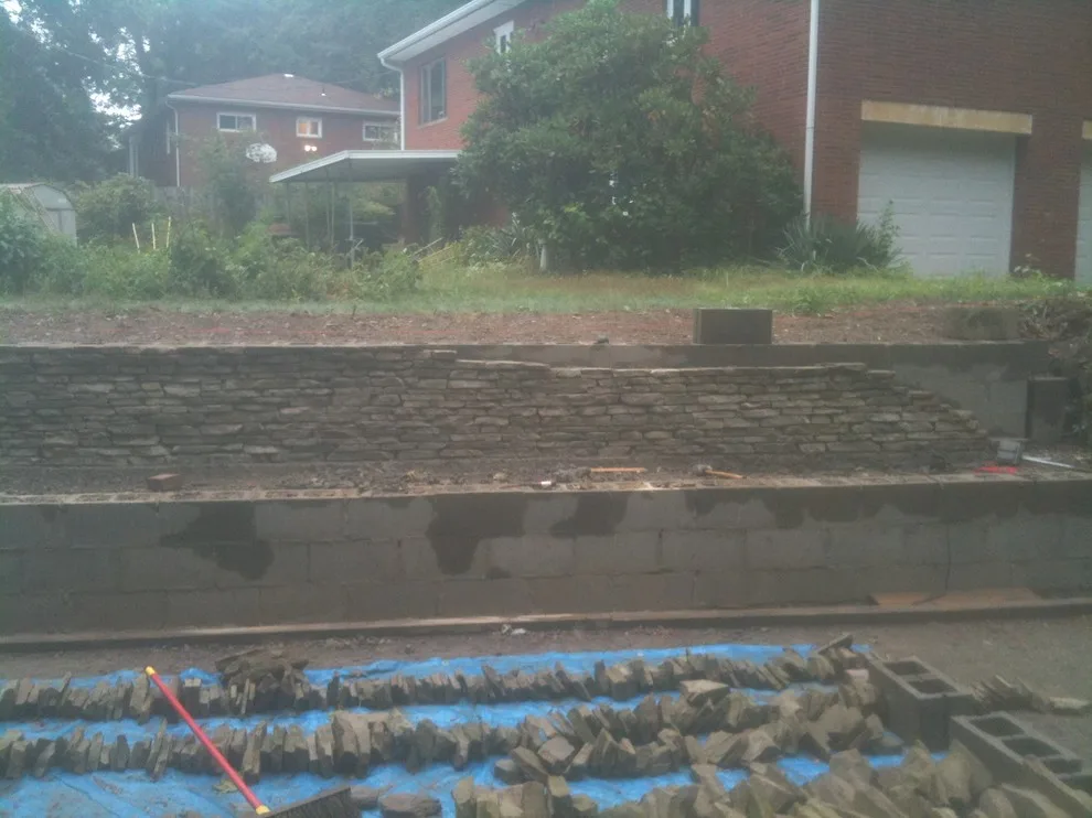 Petanque Court Backwall - Phase 2 by Paoke Stoneworks - Photo 7