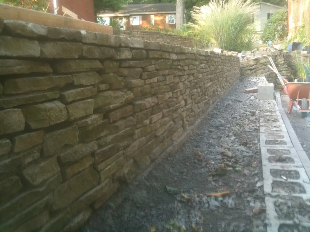 Petanque Court Backwall - Phase 2 by Paoke Stoneworks - Photo 142