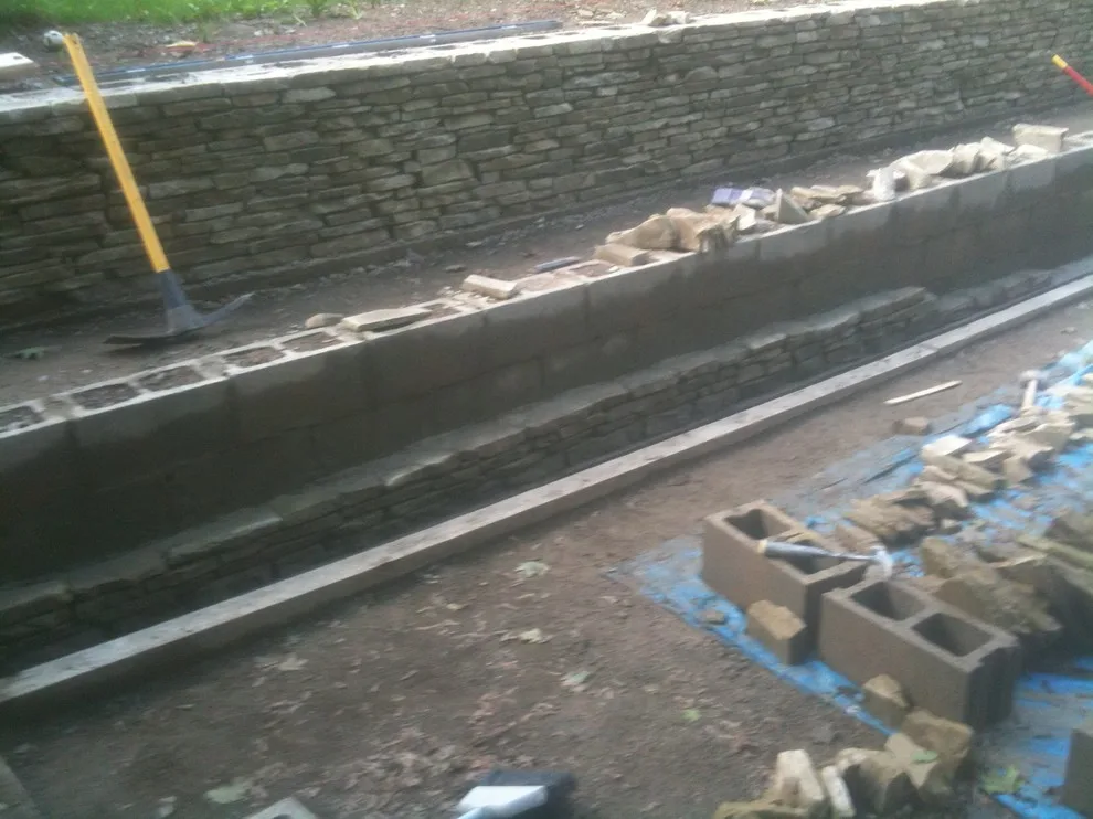 Petanque Court Backwall - Phase 2 by Paoke Stoneworks - Photo 74