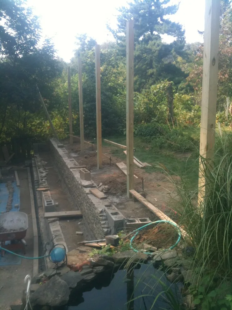 Petanque Court Backwall - Phase 2 by Paoke Stoneworks - Photo 111