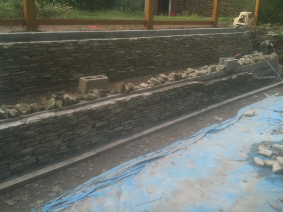 Petanque Court Backwall - Phase 2 by Paoke Stoneworks - Photo 52