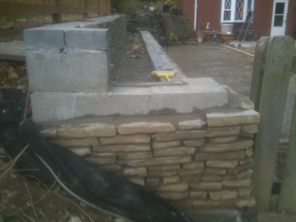 Petanque Court Backwall - Phase 2 by Paoke Stoneworks - Photo 121