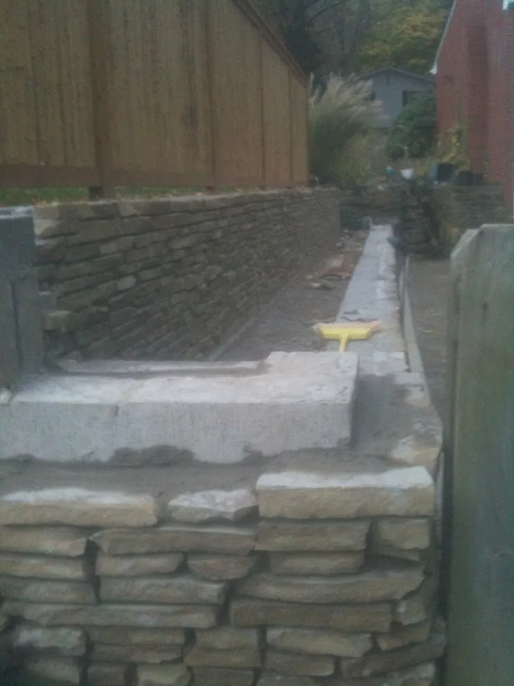 Petanque Court Backwall - Phase 2 by Paoke Stoneworks - Photo 134