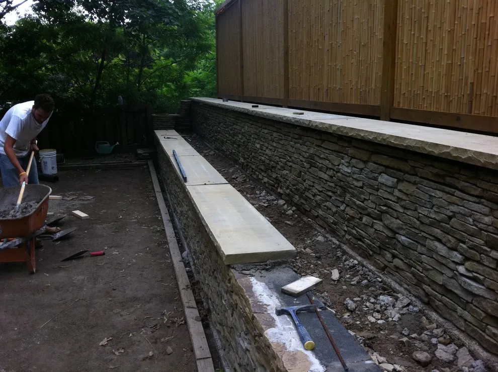 Petanque Court Backwall - Phase 2 by Paoke Stoneworks - Photo 23