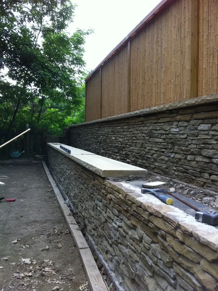 Petanque Court Backwall - Phase 2 by Paoke Stoneworks - Photo 41