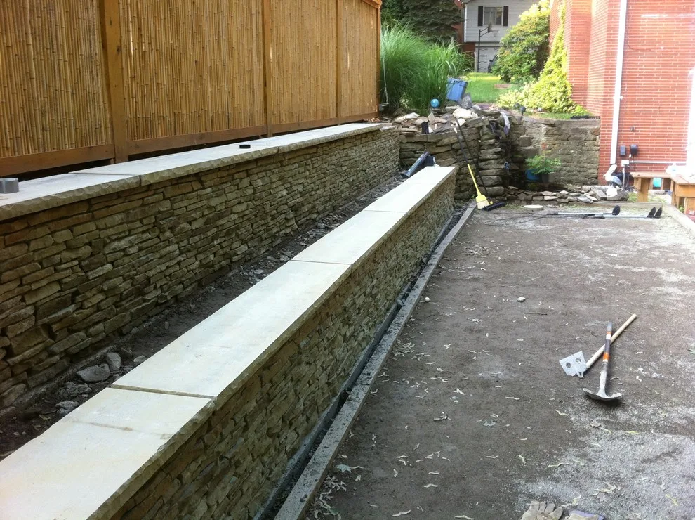 Petanque Court Backwall - Phase 2 by Paoke Stoneworks - Photo 83