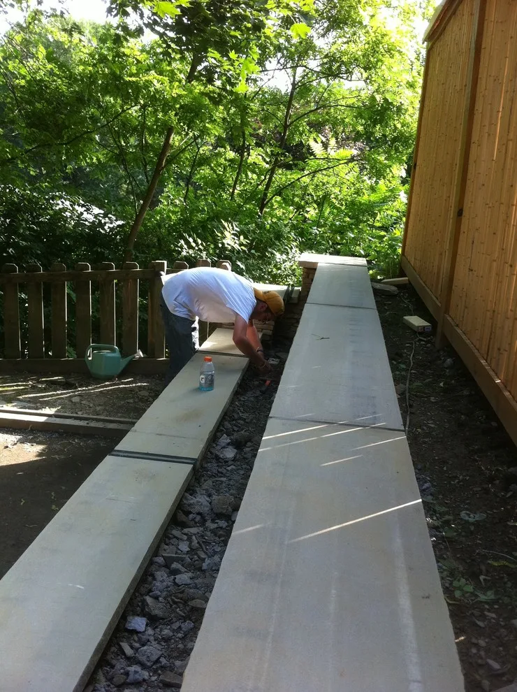 Petanque Court Backwall - Phase 2 by Paoke Stoneworks - Photo 88