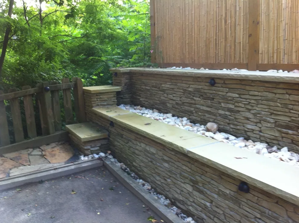 Petanque Court Backwall - Phase 2 by Paoke Stoneworks - Photo 140
