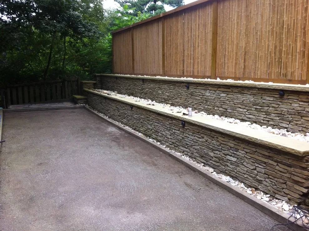 Petanque Court Backwall - Phase 2 by Paoke Stoneworks - Photo 39