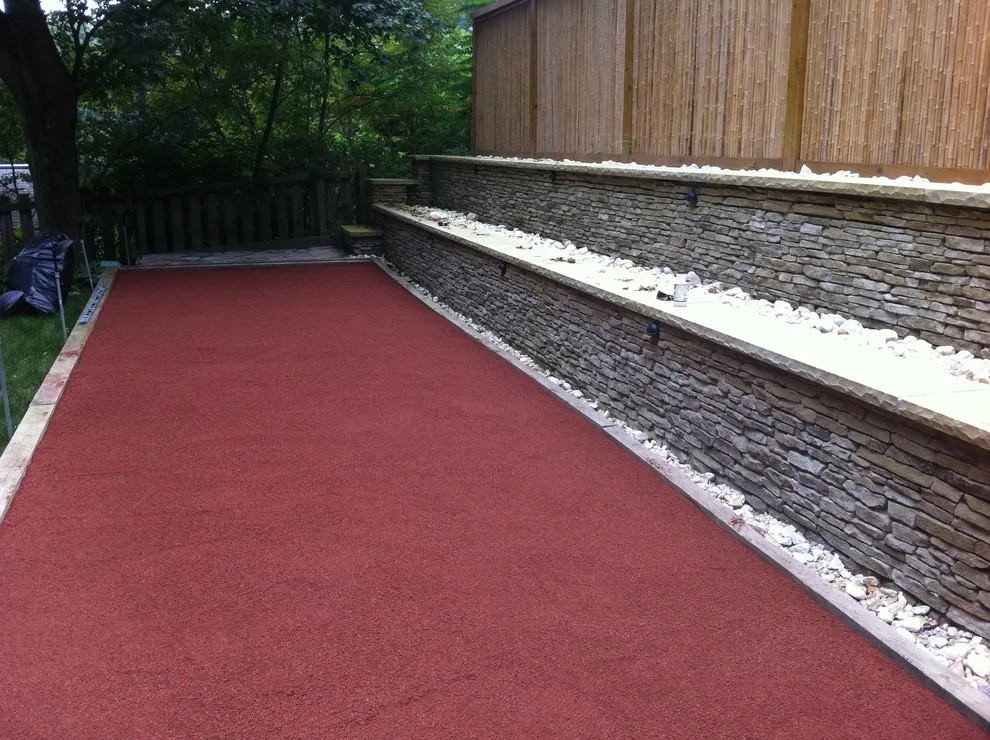 Petanque Court Backwall - Phase 2 by Paoke Stoneworks - Photo 124