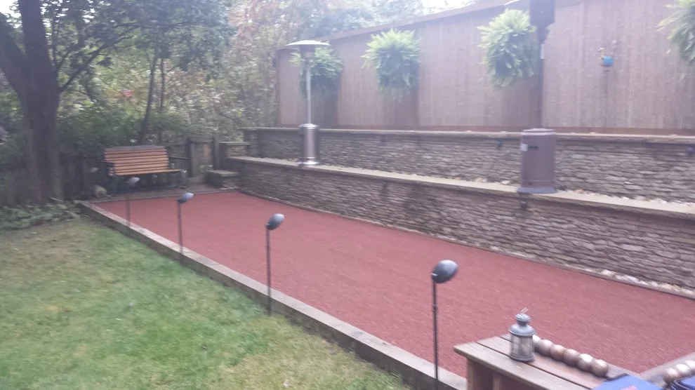 Petanque Court Backwall - Phase 2 by Paoke Stoneworks - Photo 148