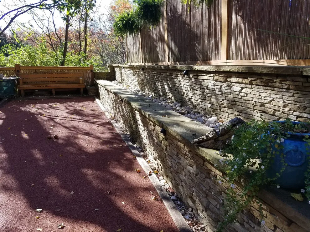 Petanque Court Backwall - Phase 2 by Paoke Stoneworks - Photo 109