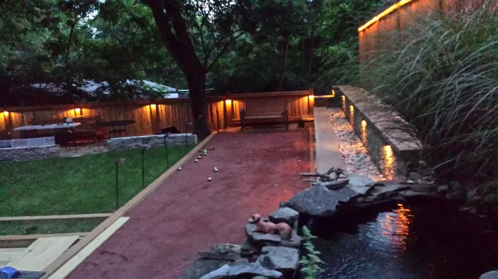 Petanque Court Backwall - Phase 2 by Paoke Stoneworks - Photo 92