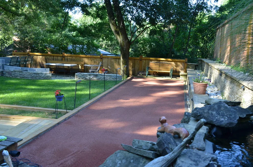Petanque Court Backwall - Phase 2 by Paoke Stoneworks - Photo 108