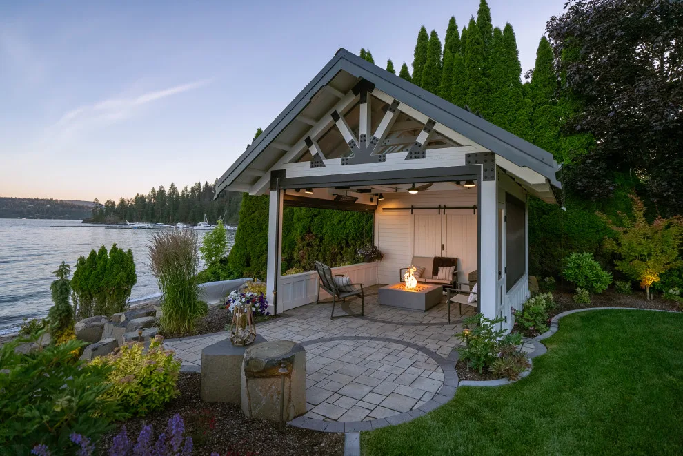 Coeur D'Alene Beachfront by Alderwood Landscape Architecture And Construction - Photo 5
