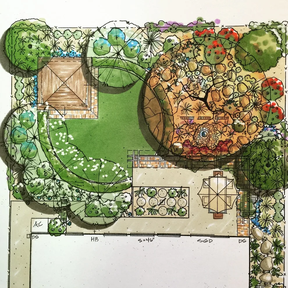 Tinted Blueprints by Biomirage Landscape, Pool & Garden Design - Photo 5