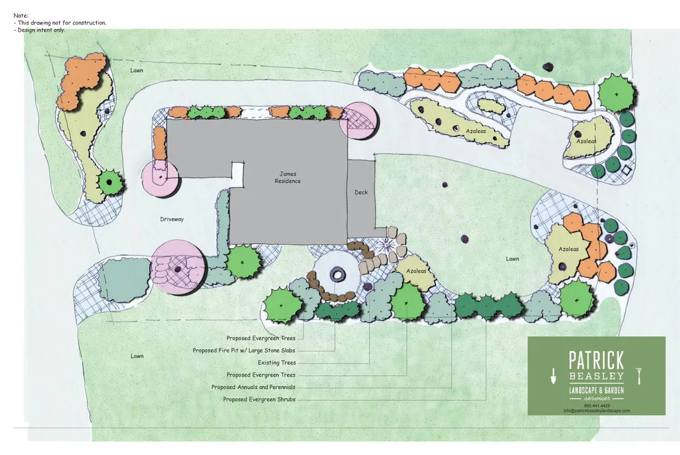 Creative Illustrations and Drafts by Beasley Landscape Architects - Photo 7