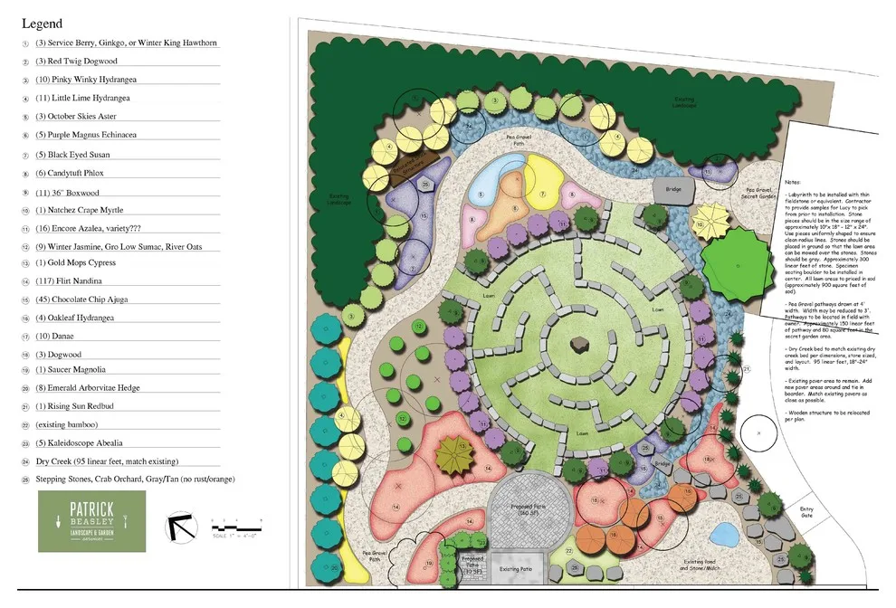 Creative Illustrations and Drafts by Beasley Landscape Architects - Photo 3
