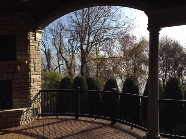 Diamond Run Patio, Overhead, Culinary Area by Karl Steinmetz Landscape Architect - Photo 2