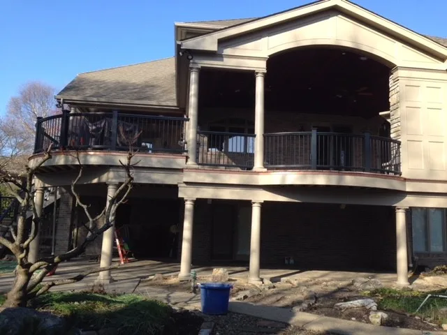 Diamond Run Patio, Overhead, Culinary Area by Karl Steinmetz Landscape Architect - Photo 3
