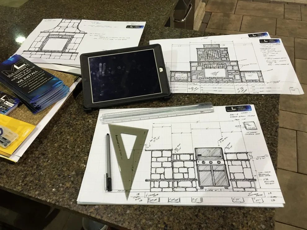 sketches and 3D models by Outdoor Living Design - Photo 14