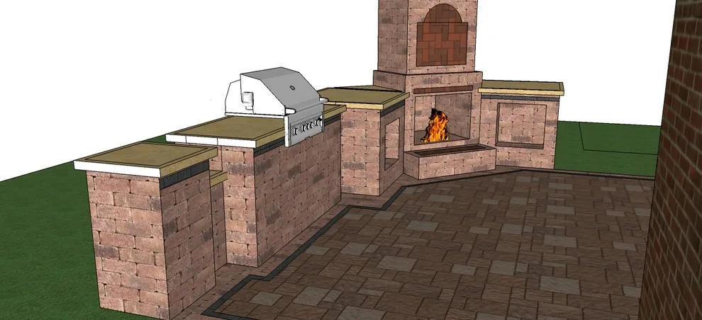sketches and 3D models by Outdoor Living Design - Photo 41