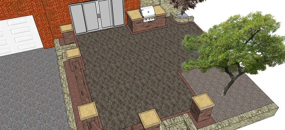 sketches and 3D models by Outdoor Living Design - Photo 8