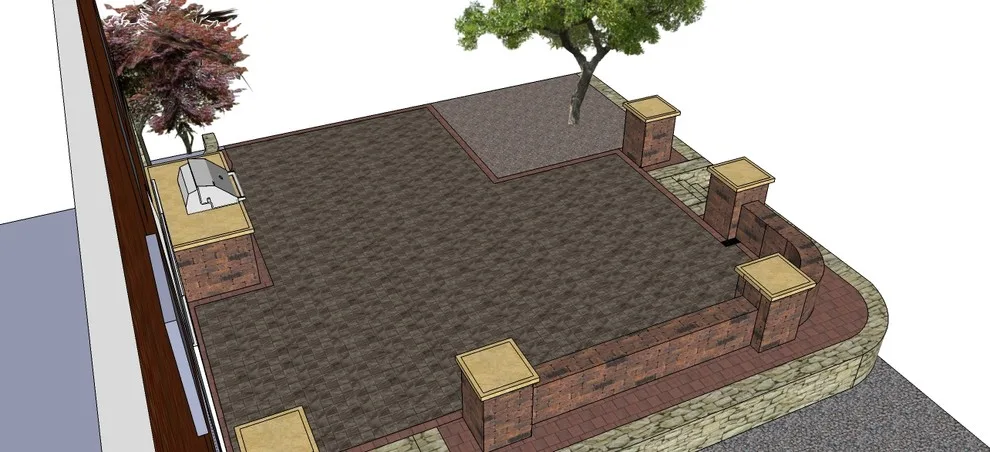 sketches and 3D models by Outdoor Living Design - Photo 72