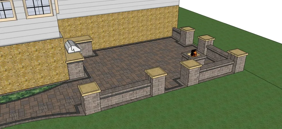 sketches and 3D models by Outdoor Living Design - Photo 31