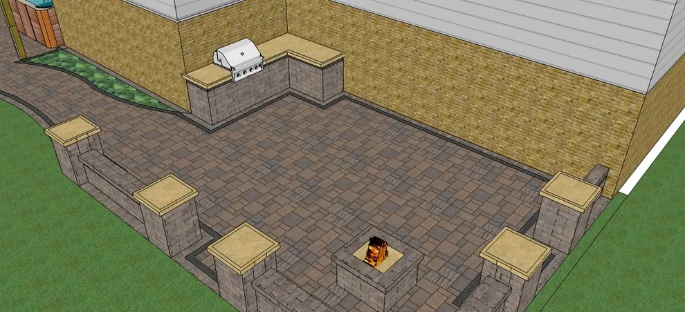 sketches and 3D models by Outdoor Living Design - Photo 21