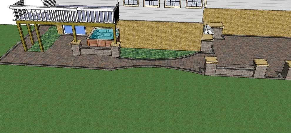 sketches and 3D models by Outdoor Living Design - Photo 5
